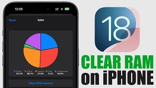 How To CLEAR iPhone RAM Memory on iOS 18 !