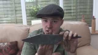 Forging Locke's Knife from Game of Thrones- Part 4: Forging the tang, grinding the blade