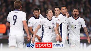 England go top of Nations League group with win in Greece