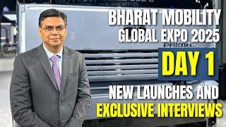 Bharat Mobility 2025 - Daily Exclusive (DAY 1) Highlights and Updates