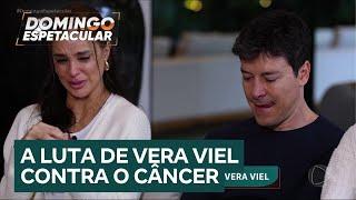 Vera Viel, esposa de Rodrigo Faro, fala pela primeira vez sobre a luta contra o câncer