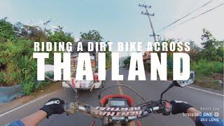 Riding a DIRT BIKE across THAILAND