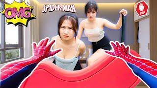 SPIDER-MAN HAS SUPER POWERS || THESE CRAZY GIRLS WANT SPIDER-MAN ENDS WITH SUPIDER-GIRL In Real Life