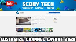 How to Customize Your YouTube Channel in 2020!