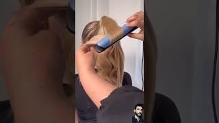 How to Curl Hair: Wavy Sirene Style with GHD Straightener | Hair Tutorial #spinstylehairdiaries