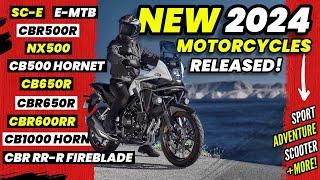 NEW 2024 Motorcycles Released: NX / CB / CBR + MORE! | 2024 Honda Model Lineup Review