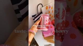 2021 nonstalgia!!/ poppi raspberry rose drink taste test #poppi #drink #soda #preppy #relatable