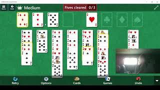 Playing Microsoft Solitaire Collection Part 1328!!!