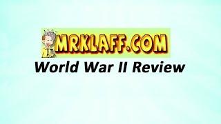 World War II Review Lesson - Mr. Klaff