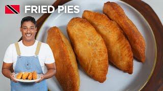 Fry Pies 4 Ways: Sardine, Walnut, Pepper Roti, Channa & Cheese Recipe by Chef Shaun  Foodie Nation