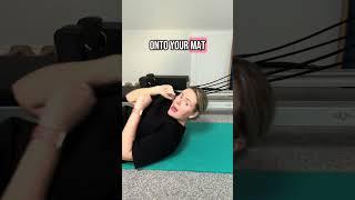 For beginners to mat Pilates a head cushion might be beneficial.