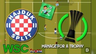 World Soccer Champs | Managing Hajduk Split to win the Conference League