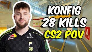 k0nfig 28 Kills vs FACEIT 2000 ELO! k0nfig POV (Nuke) Mar 30, 2025