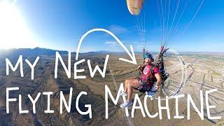 Love at First Flight on my New Paramotor! Fly Products Rider!