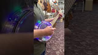 Light up the room with the Gold Tone Little Gem Light-Up Banjo Ukulele - available at elderly.com!