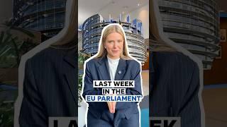 Want to know what happened in the European Parliament last week?