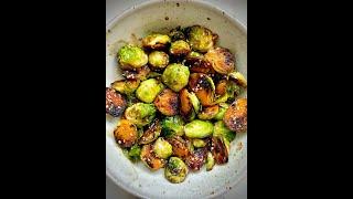 Soy Butter Brussel Sprouts #shorts