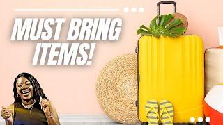 How to Pack for An All Inclusive Resort | Checklist, Tips & Hacks: Items for a Beach Vacation