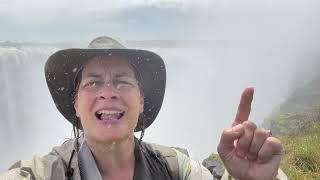 Abundance - Prosperity Prayer by Rev Karen Fry at Victoria Falls, Zimbabwe