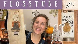 Flosstube #4: Nettle’s Purple Socks & Restoring Cross Stitch JOY