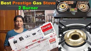 Prestige Magic Plus 2 Burner Gas Stove Honest Review | 2Burner gas stove Glass Top | Best Gas Stove