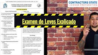 Examen de Leyes Explicado