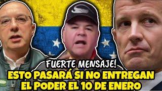 ULTIMÁTUM A MADURO!! ESTO PASARÁ SI NO ENTREGAN EL PODER EL 10 DE ENERO...