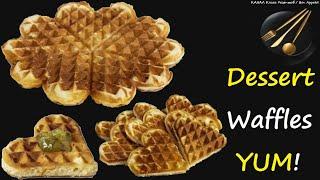 Dessert Waffles / Book of recipes / Bon Appetit