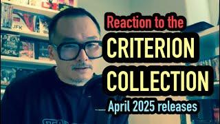 Daisuke's reaction to the Criterion Collection April 2025 Releases