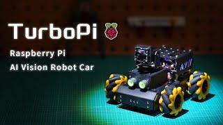 TurboPi Raspberry Pi Omnidirectional Mecanum Wheels Robot Car Kit