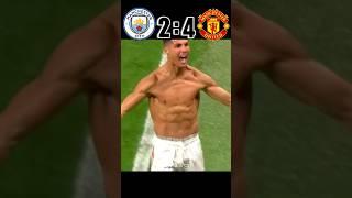 Manchester city vs Manchester united • Champions league Imajinary 2024 #shorts #football #cr7