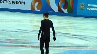Adelina Sotnikova, SP at practice, Russian Nationals 2014