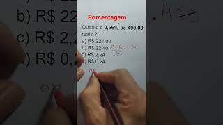 Porcentagem #matemática