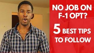 OPT Unemployment Days - How to Avoid Accruing 90 Days of Unemployment While on F1 OPT Now!!