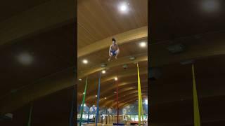 5 FLIPS WITH HALF A TWIST LANDED #trampoline #rebound #backflip #flips #viralll