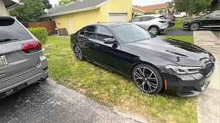 MY BMW M550 GOT FASTER (New Tune). LAUNCH CONTROL SCARED MY PASSENGER 