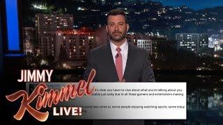 Video Game Watchers Are Mad at Jimmy Kimmel