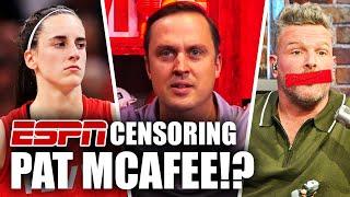 Is Failing ESPN CENSORING Pat McAfee About Caitlin Clark?! | OutKick Hot Mic