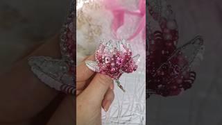 Брошь Магнолия #брошьцветок #брошьбукет #брошьмагнолия #brooch #broochflower #broochhandmade #брошь