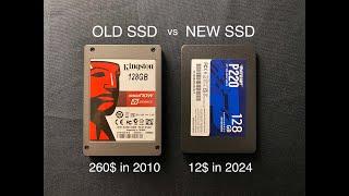 OLD 260$ SSD vs NEW 12$ SSD - Speed Test and Teardown