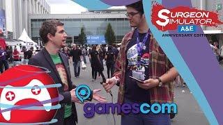 Surgeon Simulator A&E: Interview with Henrique Olifiers - Gamescom 2014