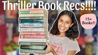 Thriller Books recommendation with 15+ Books | Thrillers collection