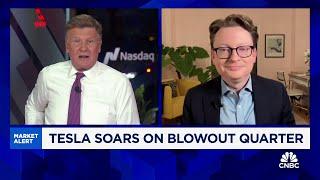 WSJ's Tim Higgins on Tesla's blowout quarter: This is back to a growth story