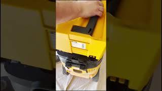 This tool lets you attach your tool box to your vacuum!  on sale now! #tools #toolbox #sanding