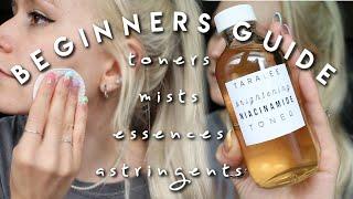 Formulating Toners for Beginners Part 1; Ingredients, Benefits, How to Use & more