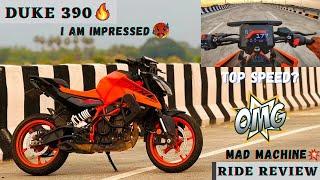 KTM Duke390 Gen3 - Ride Review/Mad Power/Escaped From Accident/Pocket Rocket/Exhaust Sound