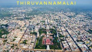 4k Drone View of Arunachaleswarar Temple - Thiruvannamalai