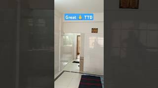 Mind Blowing Tirumala 100 Rupees Room || Great Accommodation by TTD