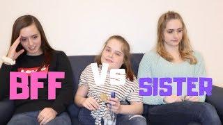 Sister Vs Best Friend Who Knows Me Better | Herrin Twins