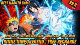 RINNE NINPO LEGEND: FREE RECHARGE 648¥ + RED NINJA BOX + VIP + DISCOUNT 99% & MORE